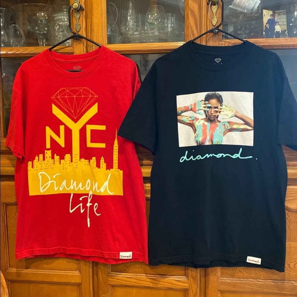 EXCLUSIVE Cassie exclusive diamond supply co tee 2